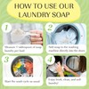 Natural Laundry Detergent Soap | Hypoallergenic Deep Cleaning Washing Powder