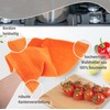 Lashuma Linz Terry Towels, Kitchen Towel Set of 4, Colour: