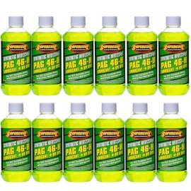 TSI Supercool 27262D-12 1234yf PAG 46 Viscosity with UV Dye 8oz 12-Pack
