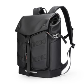 HW-Mark Ryden Bags for Laptop Wholesale Customised Travelling Bag Multifunctional Large Capacity Backpack Laptop Bags G_MR9779color: Black, size: 15 inches
