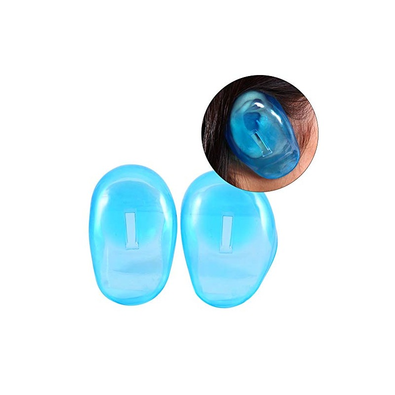 Las Cubiertas Del Oído 2Pcs Para El Tinte Del Pelo,