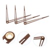 Mipcase 5 Sets Wooden Clock Hands Replacement Kit for DIY