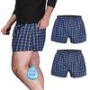 TIICHOO Men's Incontinence Pants, Safe Incontinence Trunks, Absorption Amount, 5.9