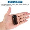PATIKIL 20ml Amber Glass Vials, 100 Pack Sample Vials with