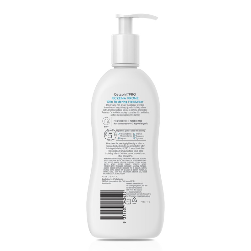 Cetaphil Pro Eczema Prone Skin Restoring Moisturiser 295ml