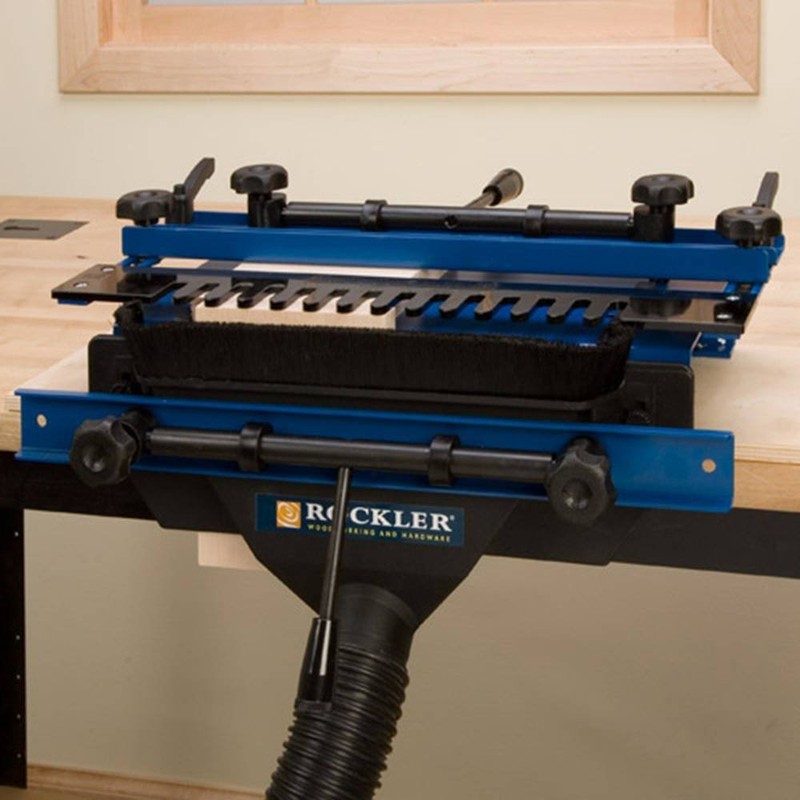 Rockler Dust Collector Attachment for Dovetail Jig - Easily Attaches