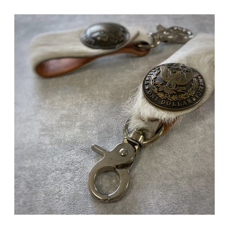 ASIAN ZACCA sbb0025 Key Chain, Belt Loop, Genuine Leather, Wallet