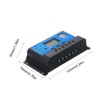60A 12V / 24V Solar Charge Controller PWM Intelligent Regulator