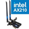 WiFi 6E AX5400 PCIe WiFi Card (Intel AX210), Up to