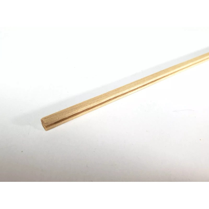 Houseworks Dollhouse HALF SCALE Handrail Banister for Stairs 1/8" w