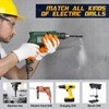 12-PCS Concrete & Masonry Drill Bit Set, Cement Drill Bits