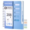 FLYING EAGLE 5 Subject Notebook 5"x7" Spiral Notebook 208 Pages