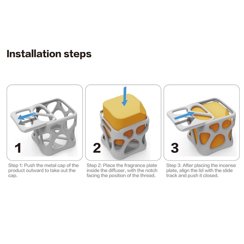 Asexiang Lucky Dice Long-Lasting Car Air Fresheners Diffuser gift Set