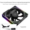 Thermalright TLM12QR,Wireless Splicing Chassis Fan,Building Block Splicing Fan,Infinity Mirror ARGB