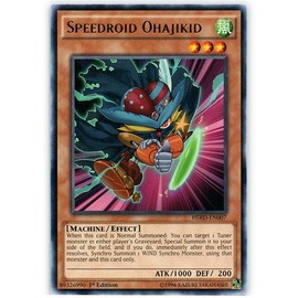 Yu-Gi-Oh! - Speedroid Ohajikid (HSRD-EN007) - High-Speed Riders - 1st Edition - Rare