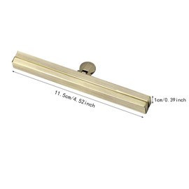 6Pcs Bag Clasps Purse, 4.52Inches Clasp Frame Metal Purse Frame Kiss Clasp Lock, Bag Supplies for Purse Making,Bag Making