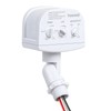 TREEWELL 240-Degree Replacement Motion Sensor, Adjustable LUX(5-300) & Time &