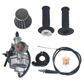 BEAR FLAG EDITION for PZ26 Carburetor Thtle Cable 7/8" Handbar Filter ATV Pit Bike Part