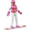 Bruder Snowboarder Woman with Accessories