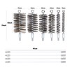 Pipe Cleaning Brush Set with Bristles, Drill Brush, Pipe Cleaning