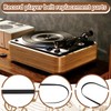 Bryzantine Turntable Belt Fit for Audio-Technica AT-LP60XBT-B, AT-LP60X-BK, AT-LPW50BT-RW, AT-LPW50PB