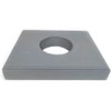 Miller Shingle Clear Cedar Light Block, Primed - 7.5 inch