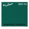 Iwan Simonis 860HR Pool Table Cloth Simonis Green, for Rails