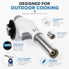 Portable Gas Torch for BBQ & Camping – Adjustable Flame