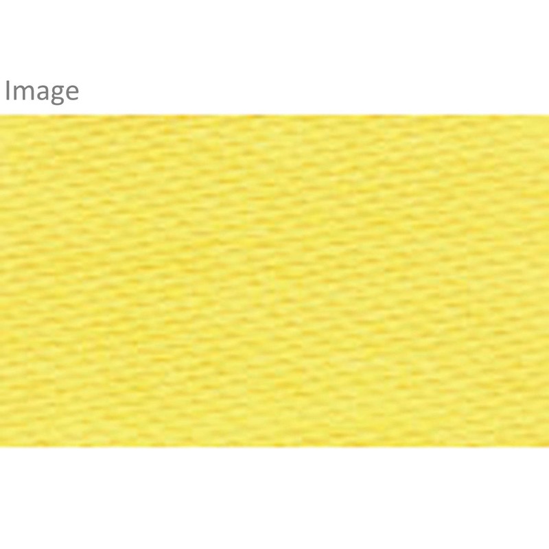 McGinley Mills 5/16" W Acetate Satin Ribbon, Yellow, 100 Yard