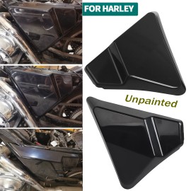 Unbranded Unpainted Side Cover Panels Fit For Harley Touring Road Street Glide 2009-2023