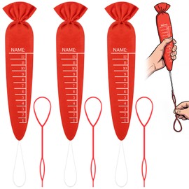Skylety 3 Pcs Carrot Hand Contracture Orthosis Palm Protector Carrot Shape Finger Orthosis Kit for Parkinson Dementia Support Finger Open Prevent Hand Contracture (Orange)