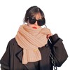 YorBurn Women's Scarf, Large, Autumn/Winter, Shawl, Long Scarf, Cold Protection,