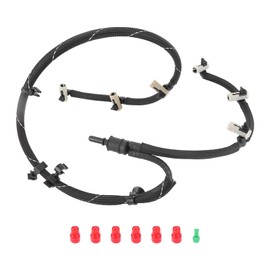Fuel Injector Return Hose Overflow Leak Off Return Pipe Compatible for LandRover Compatible for Discovery 4 3.0 V6 Replaces LR032107