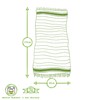 Nicola Spring Turkish Cotton Beach Towel - Light Blue -