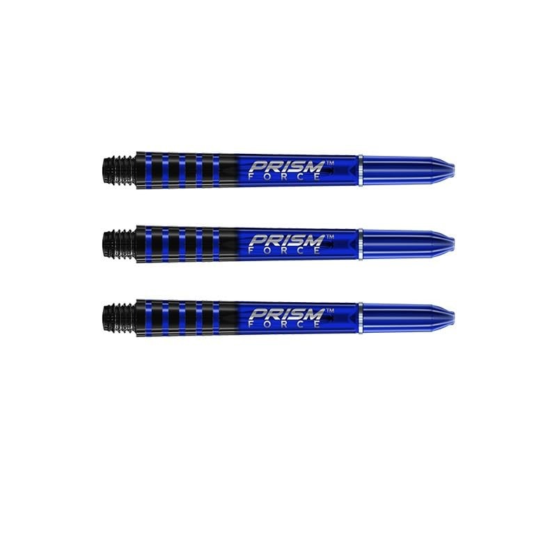 WINMAU Prism Force Blue Short Polycarbonate Dart Stems (Shafts) -