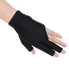 Snooker Gloves Left Hand Billiard Gloves 3 Fingers Billiard Pool