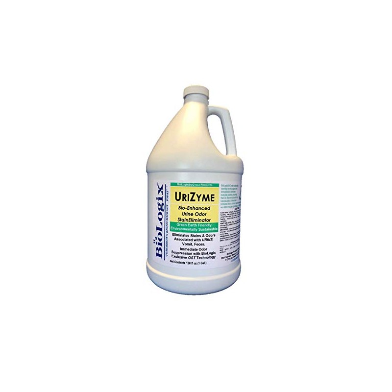 BioLogix UriZyme Multi-Purpose Probiotic Urine Odor Stain Eliminator (4X1 Gallon