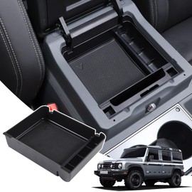 Tumukiw Center Console Organizer Tray Armrest Storage Box Compatible with INEOS Grenadier 2020-2024 Non-Slip Center Console Tray Armrest Secondary Storage Tray Phone Key Organizer Container