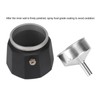 100ml Moka Pot Double Valve High Pressure Black Lower Pot