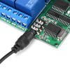 DC 12V 8CH DTMF Relay Phone Voice Decoder Remote Controller