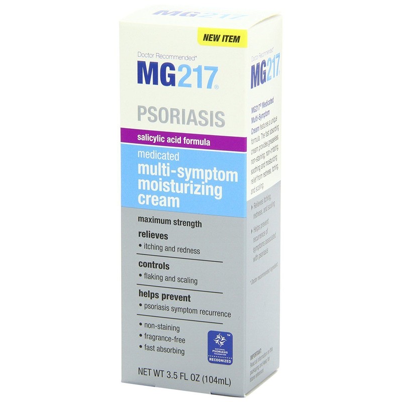 MG217 MG 217 Psoriasis Salicylic Acid Formula Multi-Symptom Cream 3.5