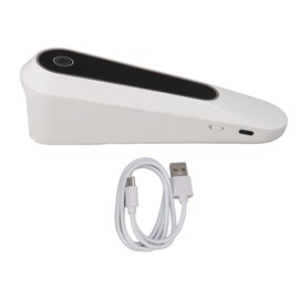 8W Handheld Nail Lamp Dual 365+405nm Ultraviolet Nail Dryer 2000mAh USB Interface Small Nail Lamp for Gel Nail White