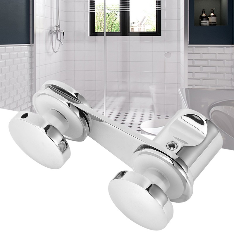 Bathroom Glass Door Lock Shower Room Latch Lock for Home