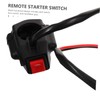 iplusmile Push Button Starter for Motorcycles Remote Compatible Ignition Horn