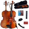 KAYATA 3/4 Size Violin set, Beginner Students Violin,Maple Wood Violin