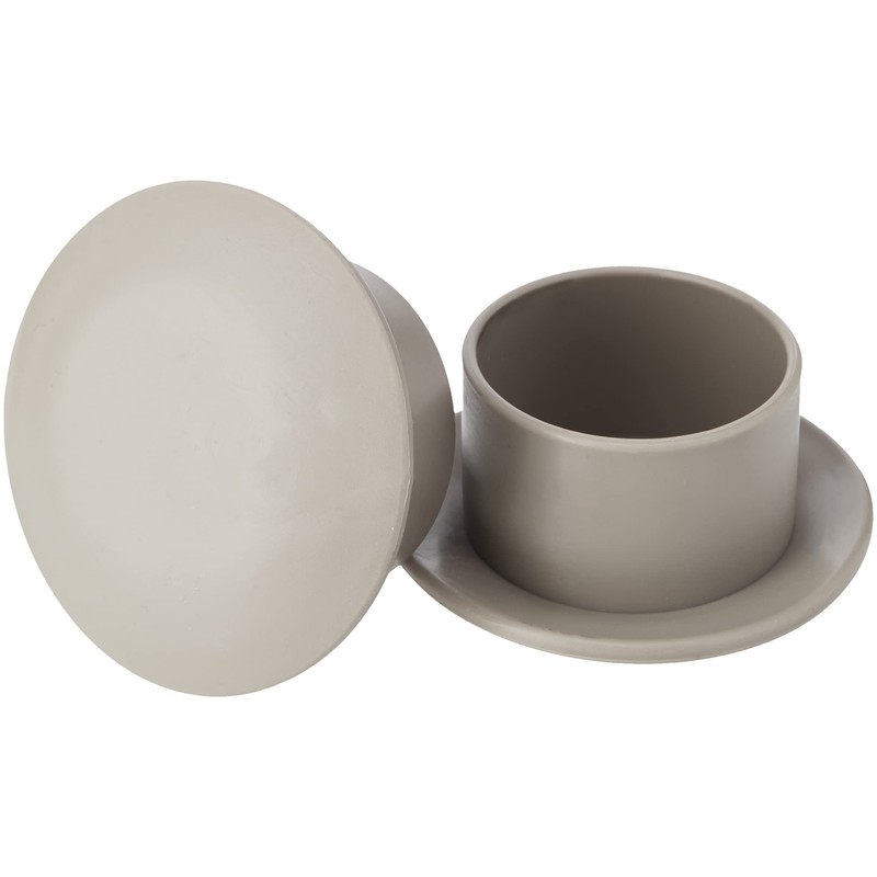 Merriway® BH01572 (2 Pcs) Kingston King Size Castor Cups, Fits
