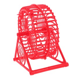 Levemolo Dwarf Hamsters Gerbils Mice Exercise Wheel with Stand Anti-Jamming Silent Guinea Pig Toys 10 Gallon Glass Tank Rat Toys for Pet Rats Hedgehog Wheel