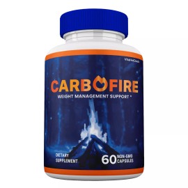 Carbofire Capsules Maximum Strength Formula Carbo Fire Pills Supplement (1 pack)