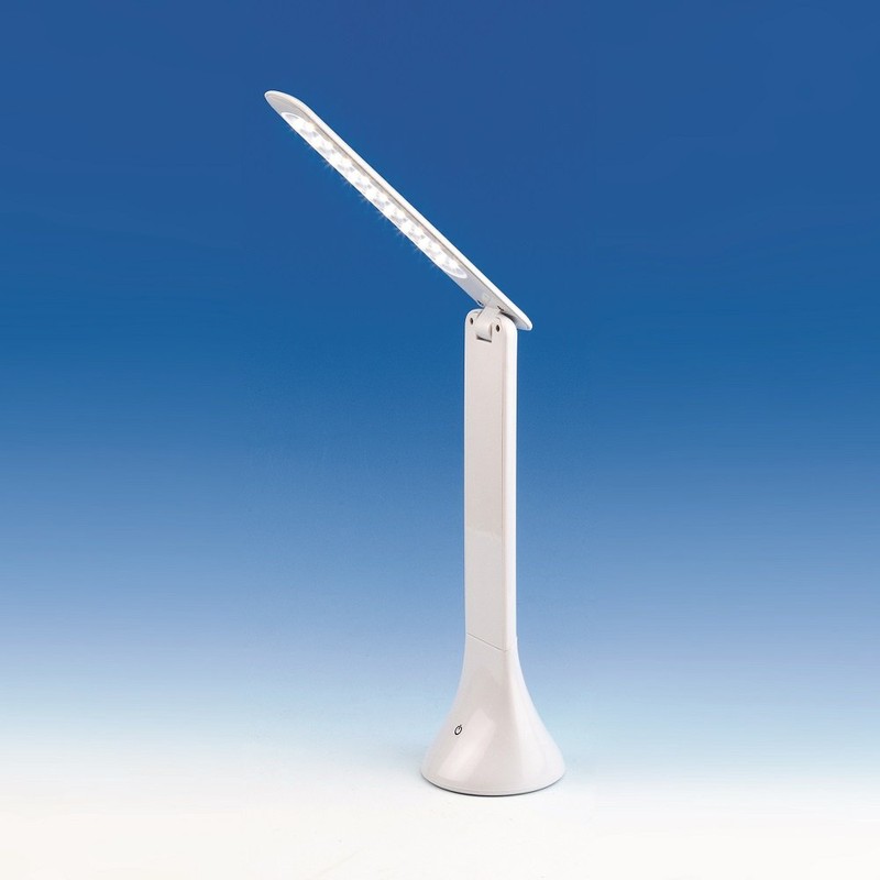 Lightcraft LC8040LED Slim-Line Task Lamp, White