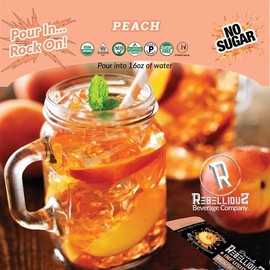 Rebellious Organic Energy Drink Mix Pure Function & Performance Bundle (8 Packs, 10 Counts on Each) – 0 Calories, Sugar Free, Loaded with Antioxidants, L-Theanine, and Natural Caffeine – 80 Counts